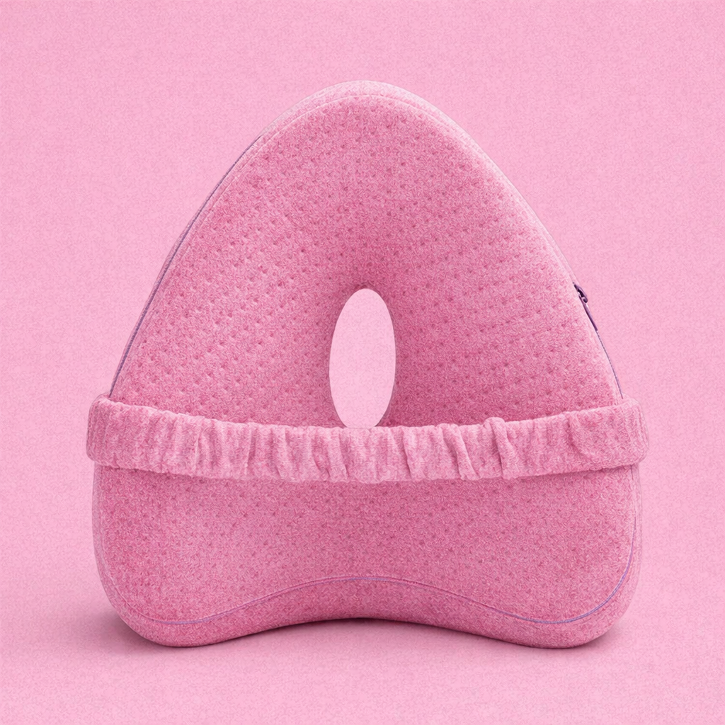 EaseHaven Heart-shaped memory foam knee pillow