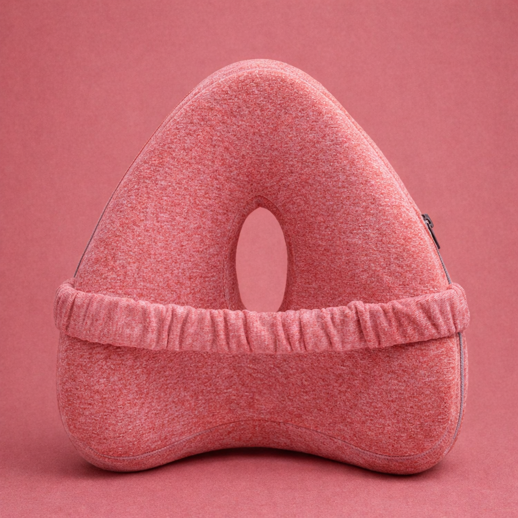 EaseHaven Heart-shaped memory foam knee pillow